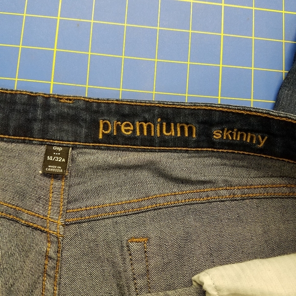 GAP Premium Skinny 14/32A Jeans - Picture 2 of 6